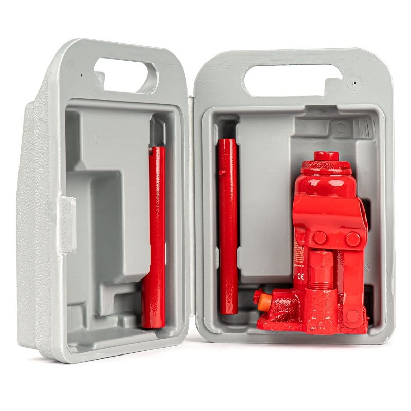 Hydraulický stĺpový zdvihák 2T v PVC boxe