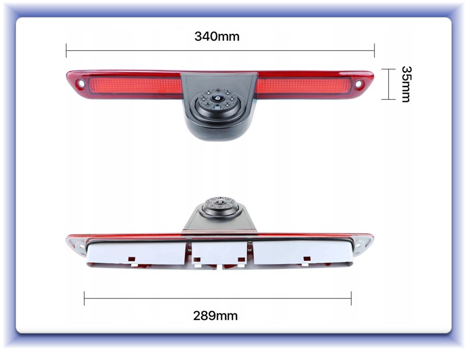Cúvacia kamera s monitorom 7" Mercedes, Volkswagen, MAN