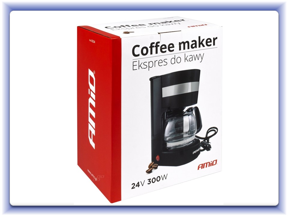 Kávovar 0.65L 24V 300W TIR