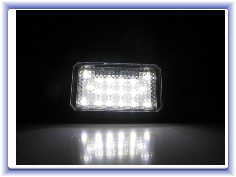 LED osvetlenie ŠPZ Škoda, VW-EP27
