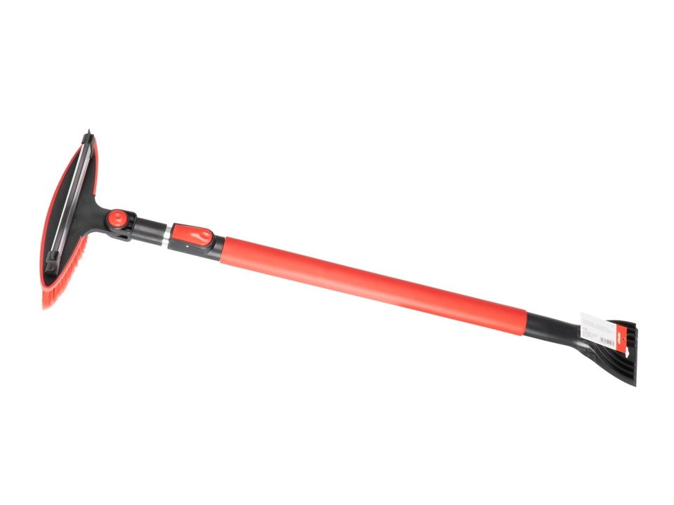 Veľká teleskopická kefa na sneh s škrabkou na ľad a stierkou 98-134 cm