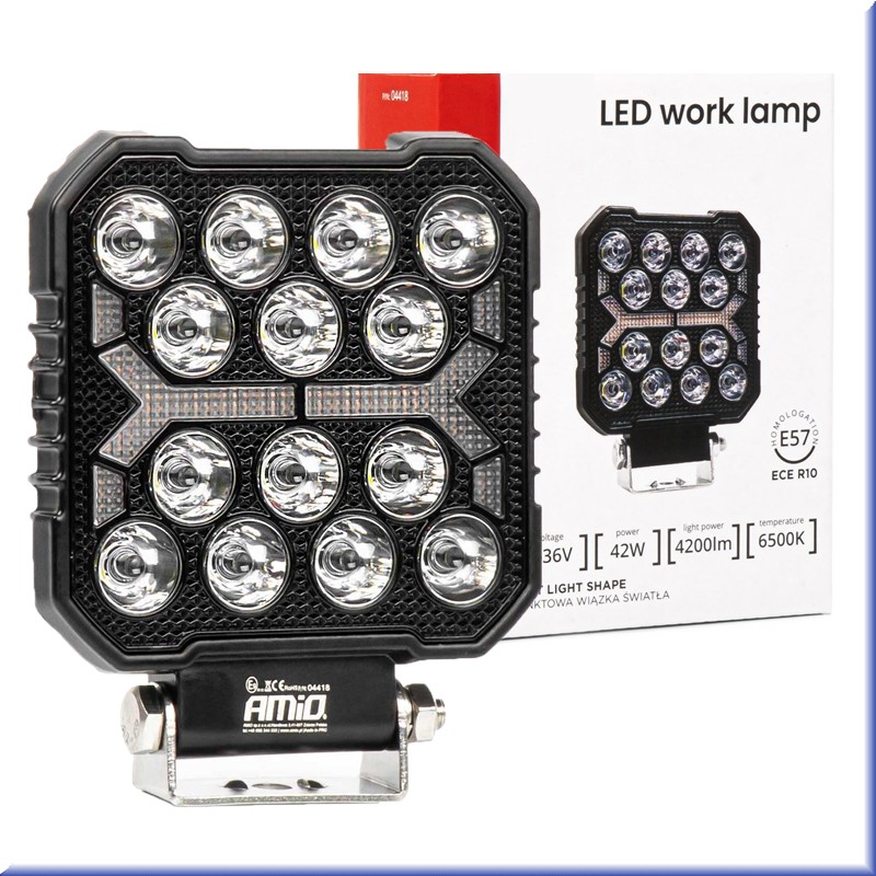 Pracovné LED svetlo AWL74 42W 6500K 4200lm 9-36V
