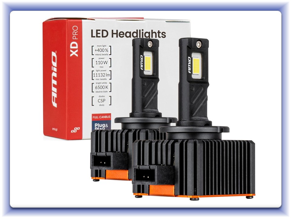 LED žiarovky XD PRO D1S / D1R