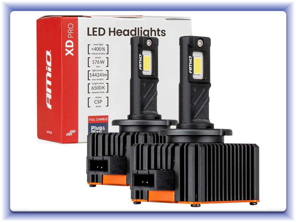 LED žiarovky XD PRO D8S