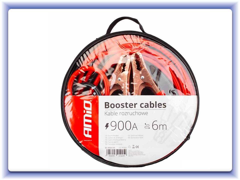 Štartovacie káble 900A - 6m