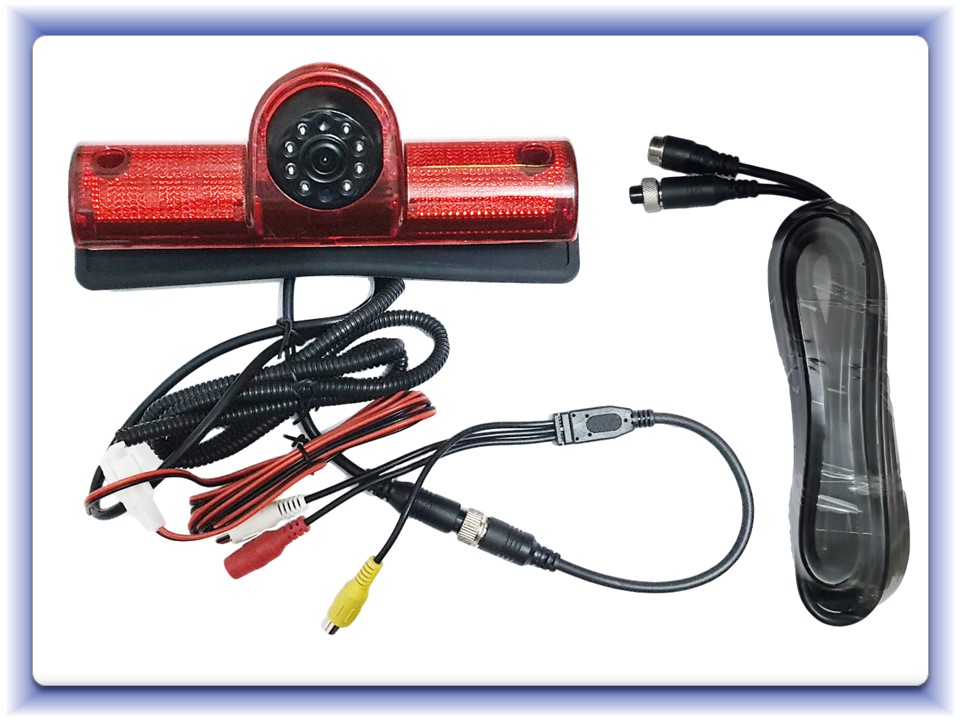 Cúvacia kamera s monitorom 7" v brzdovom svetle uni