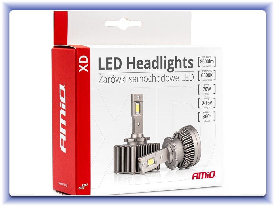 Led žiarovky D5S series XD