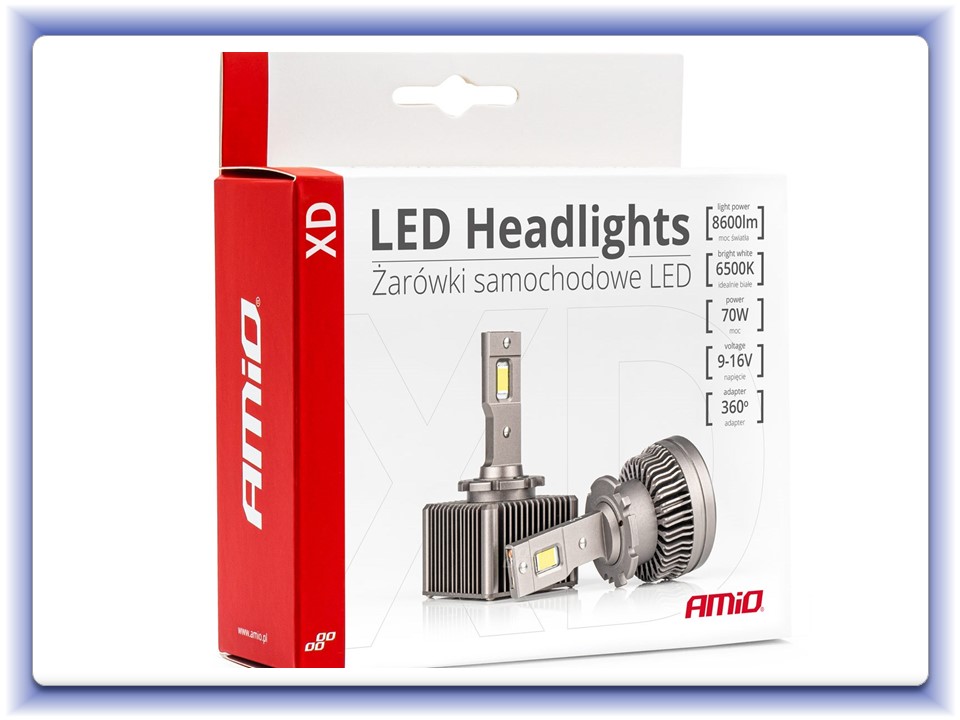 Led žiarovky D8S series XD