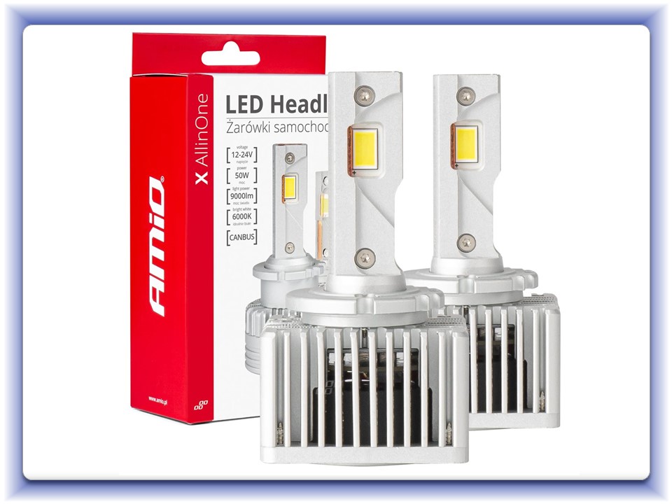 Led žiarovky D1S D3S D8S X All in One