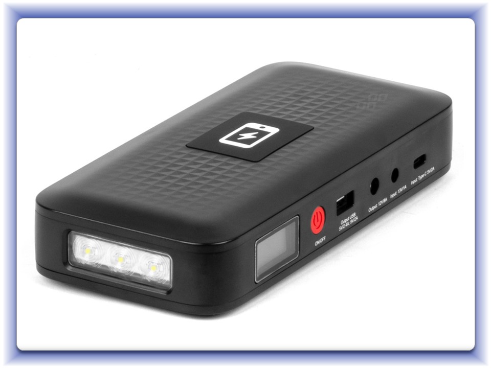 Štartovací zdroj jump starer Powerbank 12V 12Ah 800A