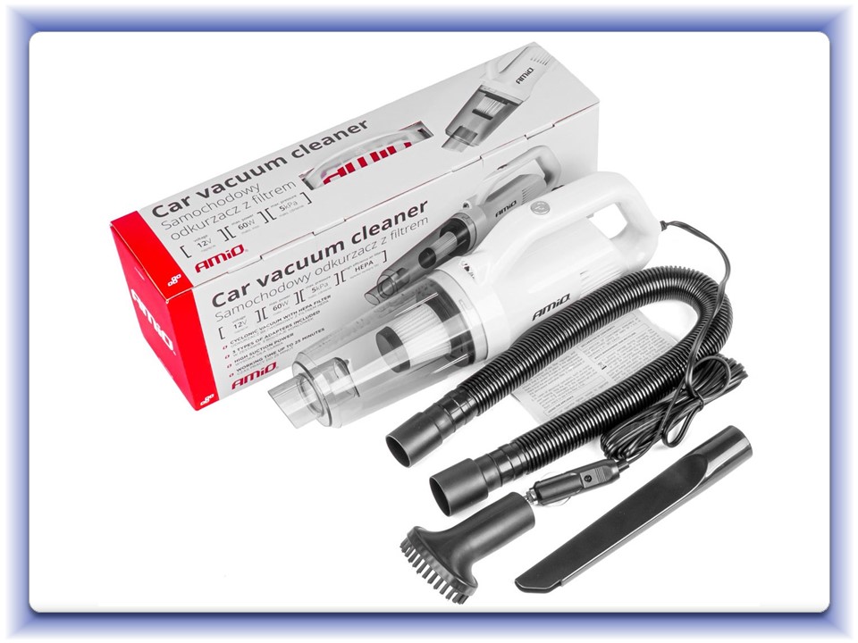 Vysávač do auta 12V 60W HEPA 5kPa