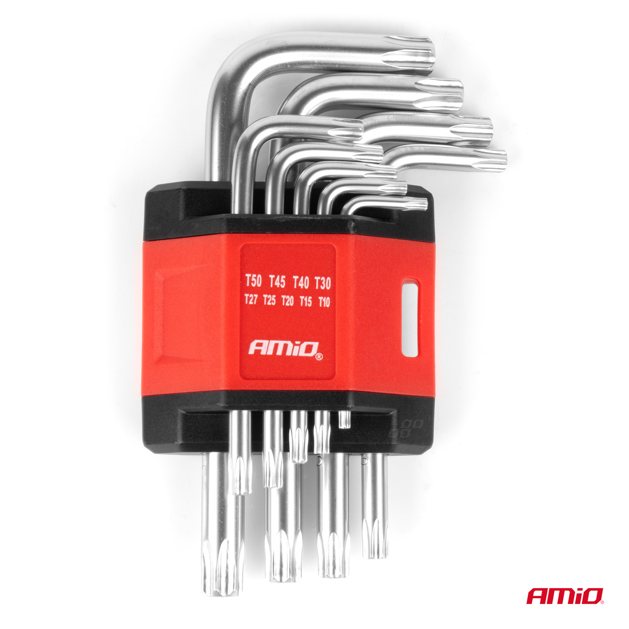Torx kľúče CRV 9ks AMIO-01040