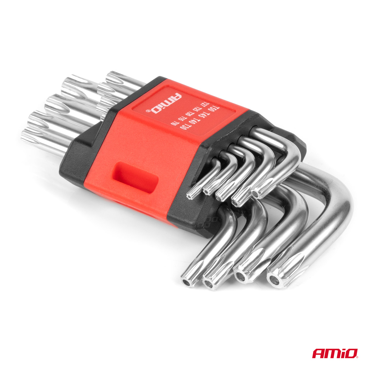 Torx kľúče CRV 9ks AMIO-01040