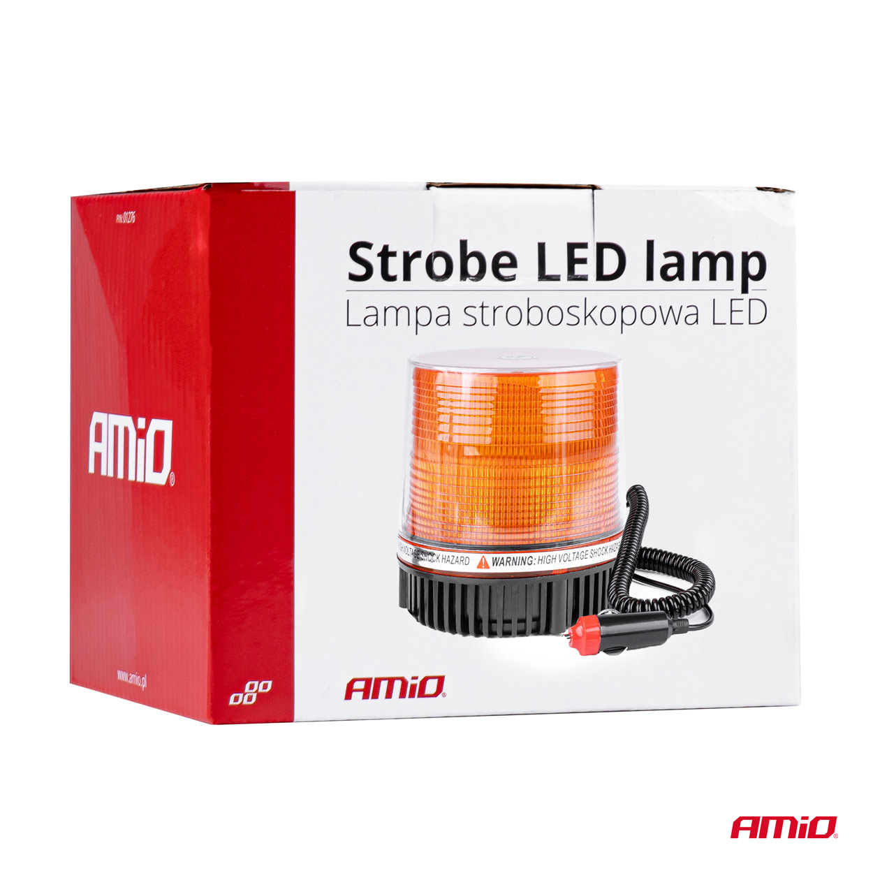 Stroboskopový LED maják AMiO 24V