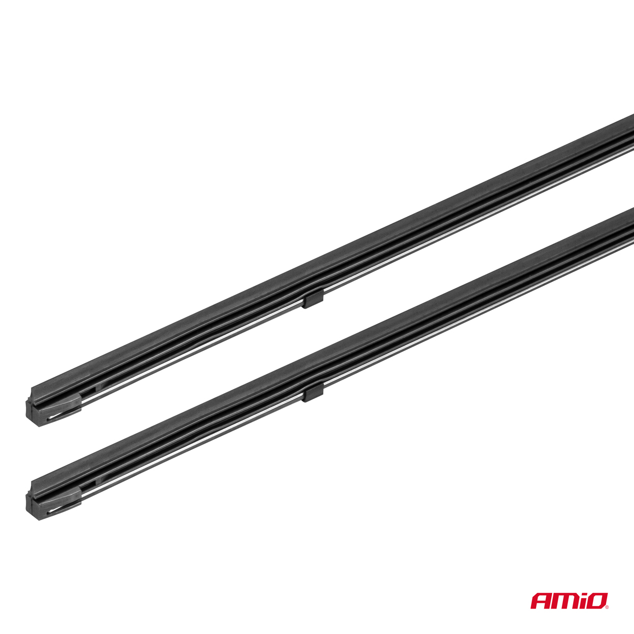 Gumička stierača s lištou 600mm / 2ks AMiO AMIO-01342