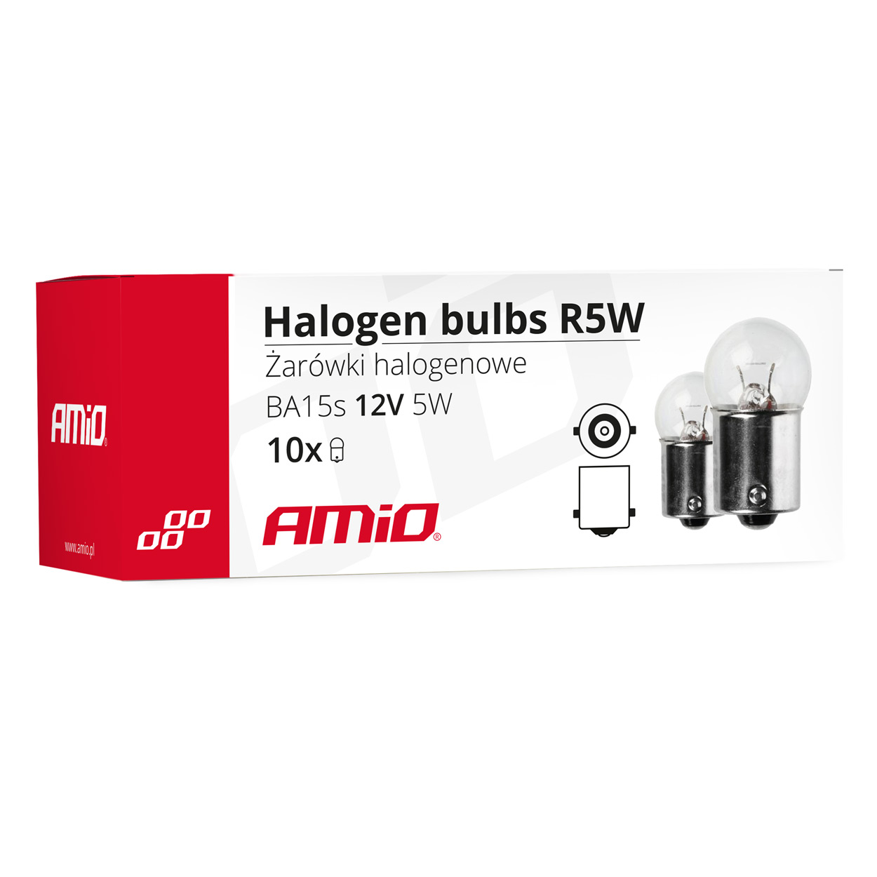 Halogénové žiarovky R5W BA15s 12V 5W