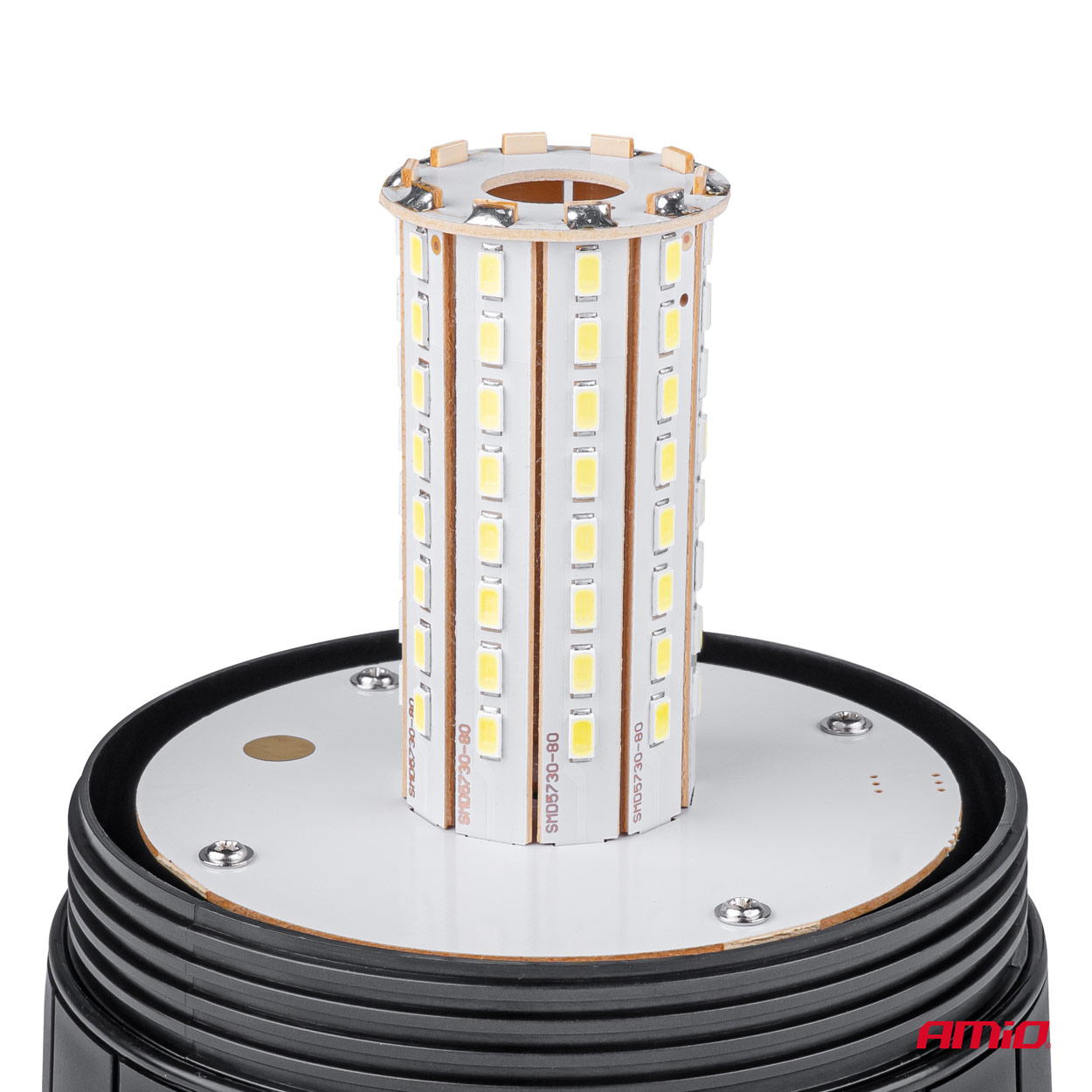 Výstražný LED maják WAR09M, ECE R10 60LED 12/24V IP56