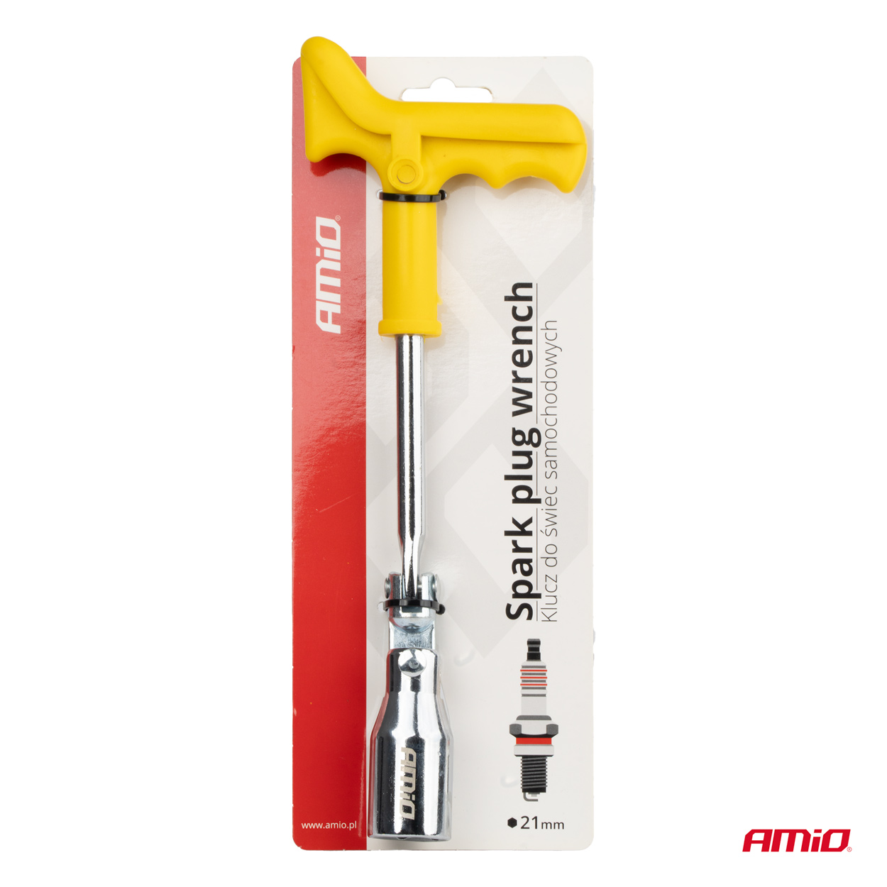 Kľúč na sviečky 21mm SPW-21