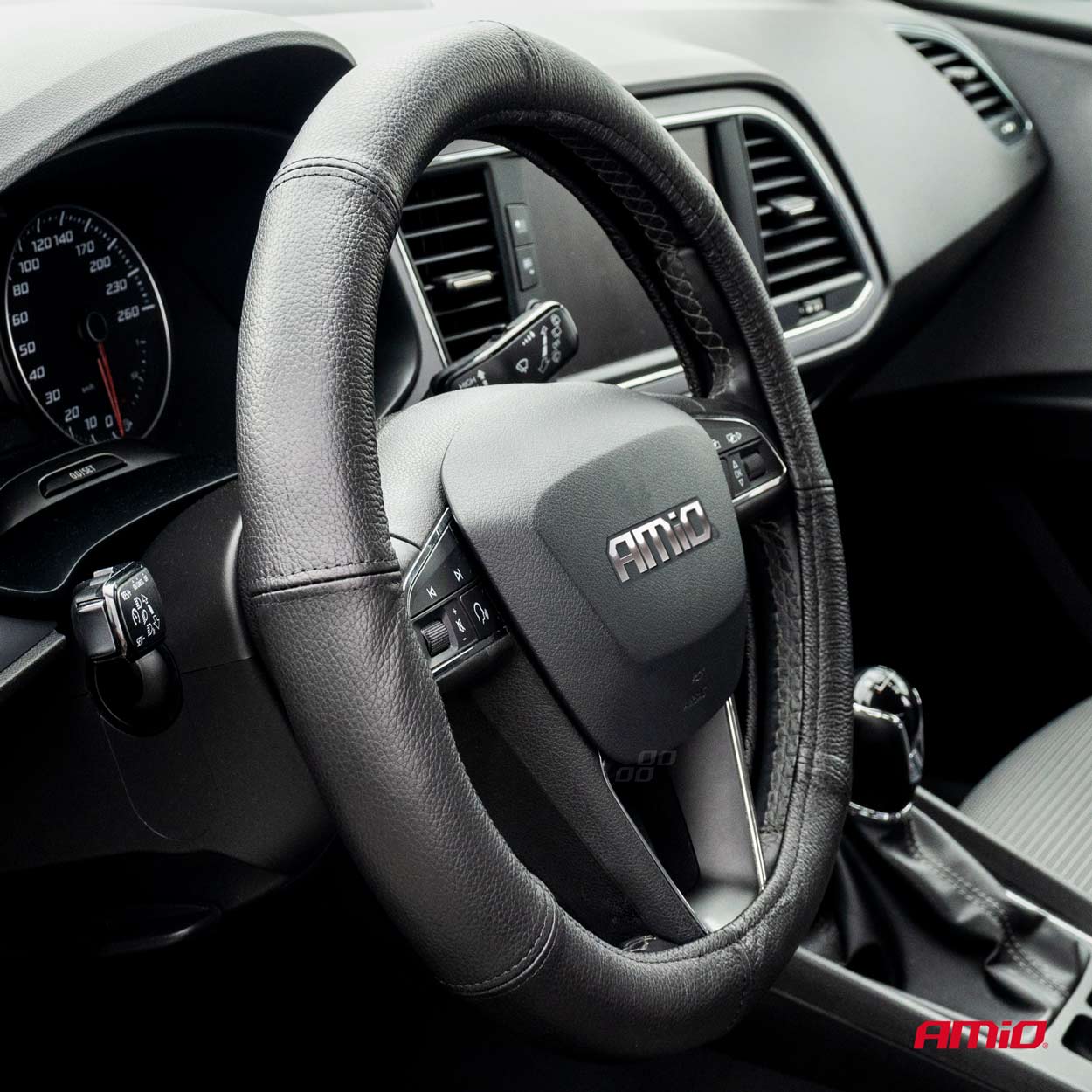 Poťah volantu pravá koža XXL 44-46