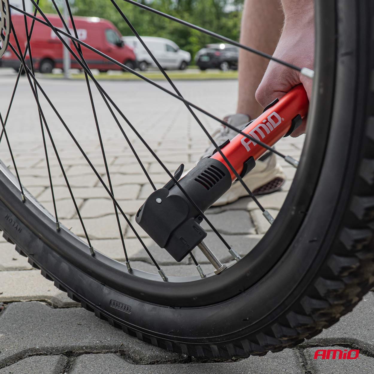 Ručná pumpa na bicykel PU01