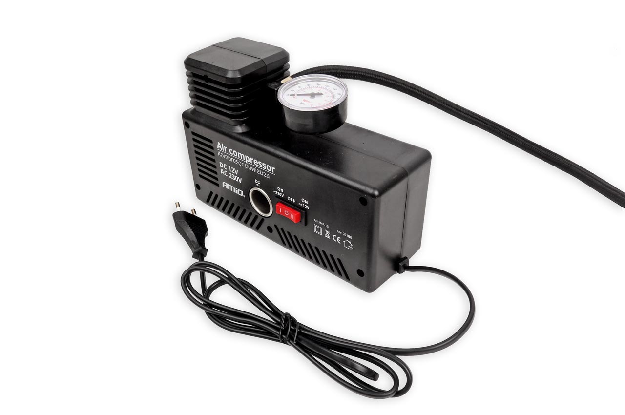 Kompresor do auta 12V/230V, Acomp-13