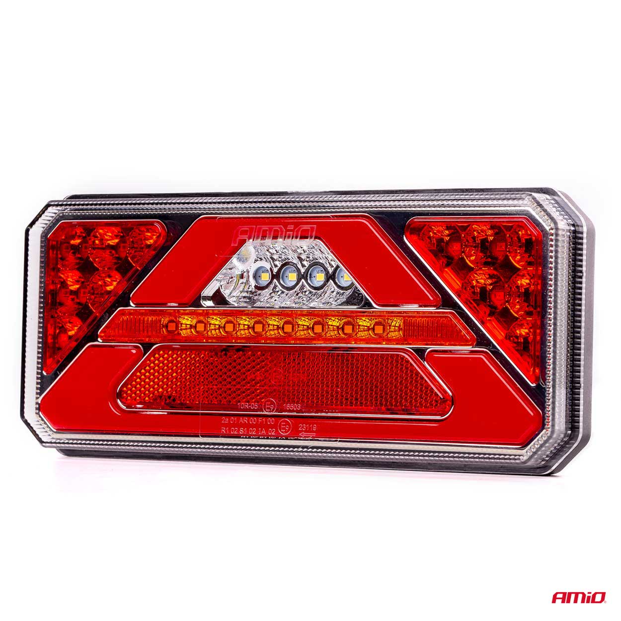 Svetlo zadné združené LED dynamické ĽAVÉ RCL-02-L