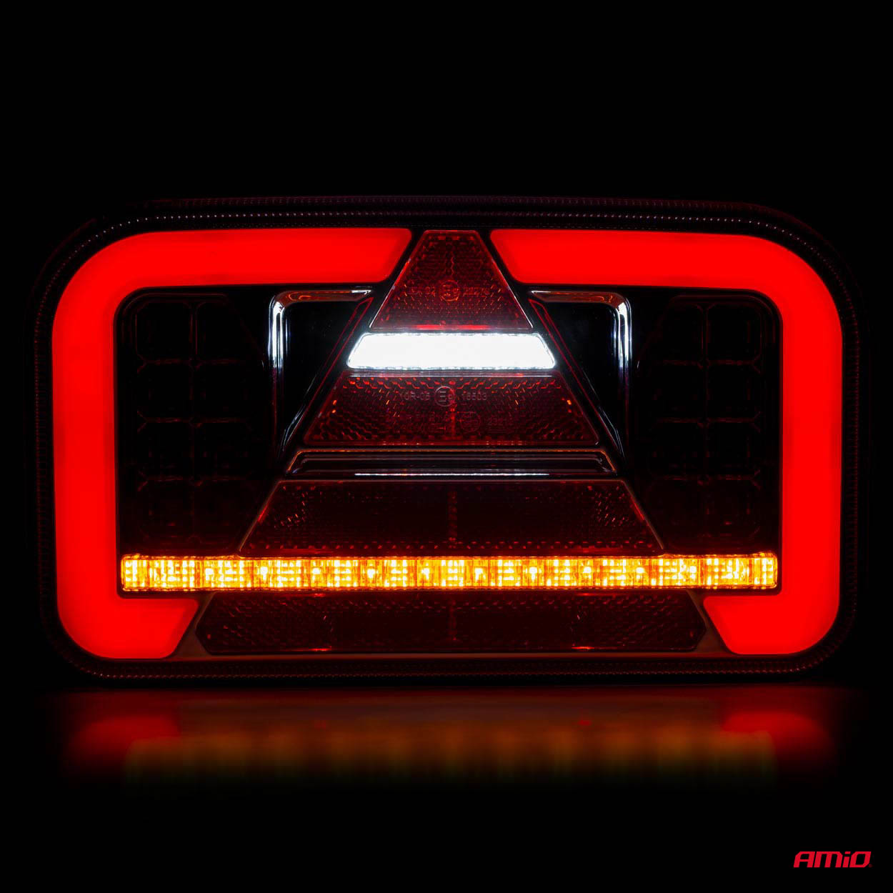 Svetlo zadné združené LED dynamické ĽAVÉ RCL-03-L