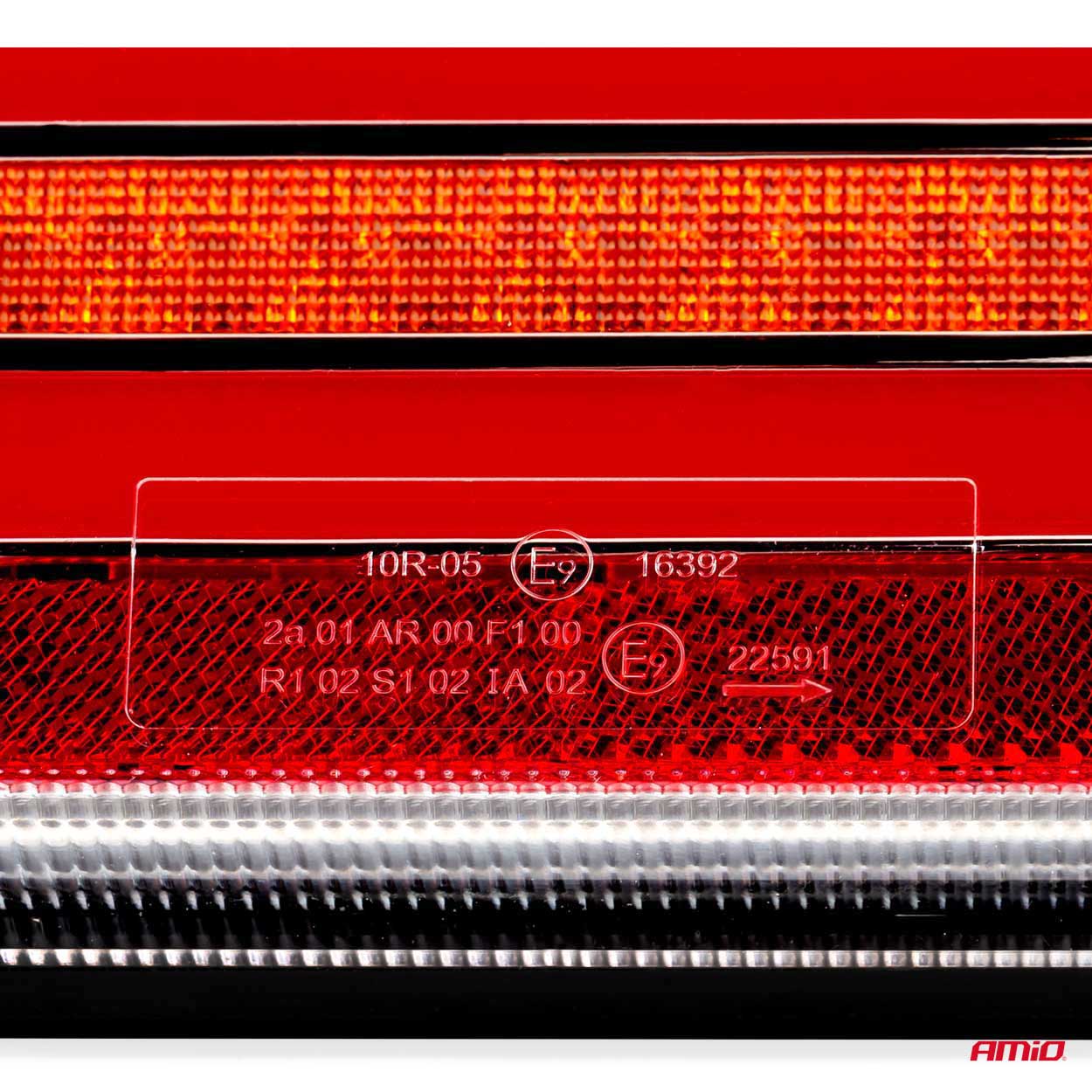 Svetlo zadné združené LED dynamické ĽAVÉ PRAVE- RCL-01-LR