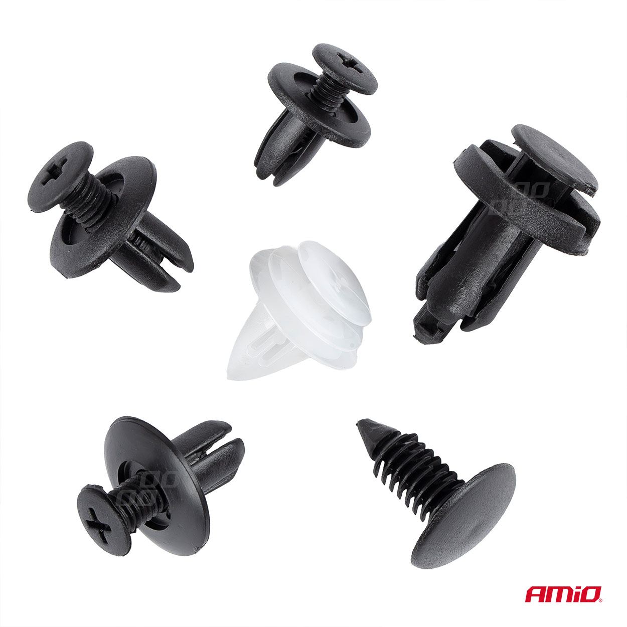 Spony a príchytky na čalúnenie vozidiel 100ks