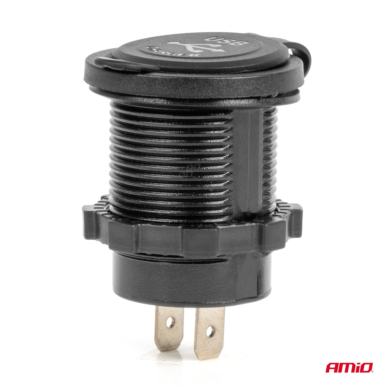 Nabíjačka 2xUSB 12/24V MOD-04 AMiO-02854