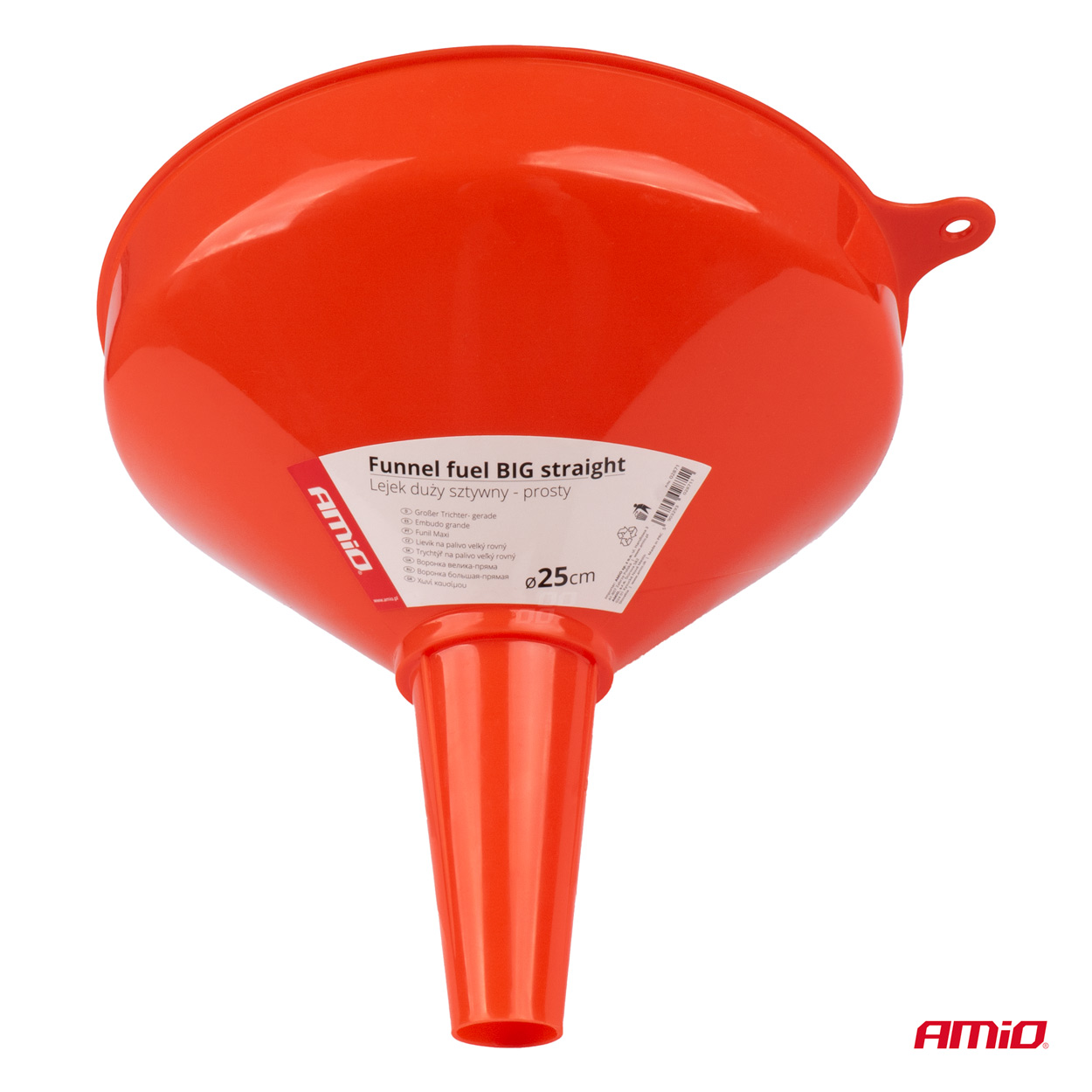 Lievik na palivo velký rovný 25 cm