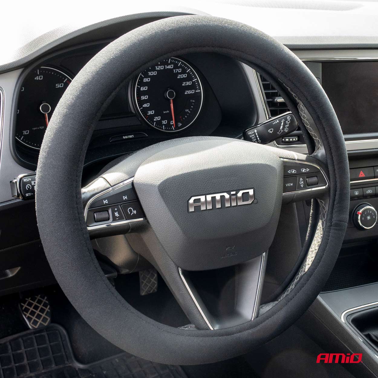 Poťah volantu zamat M 37-39