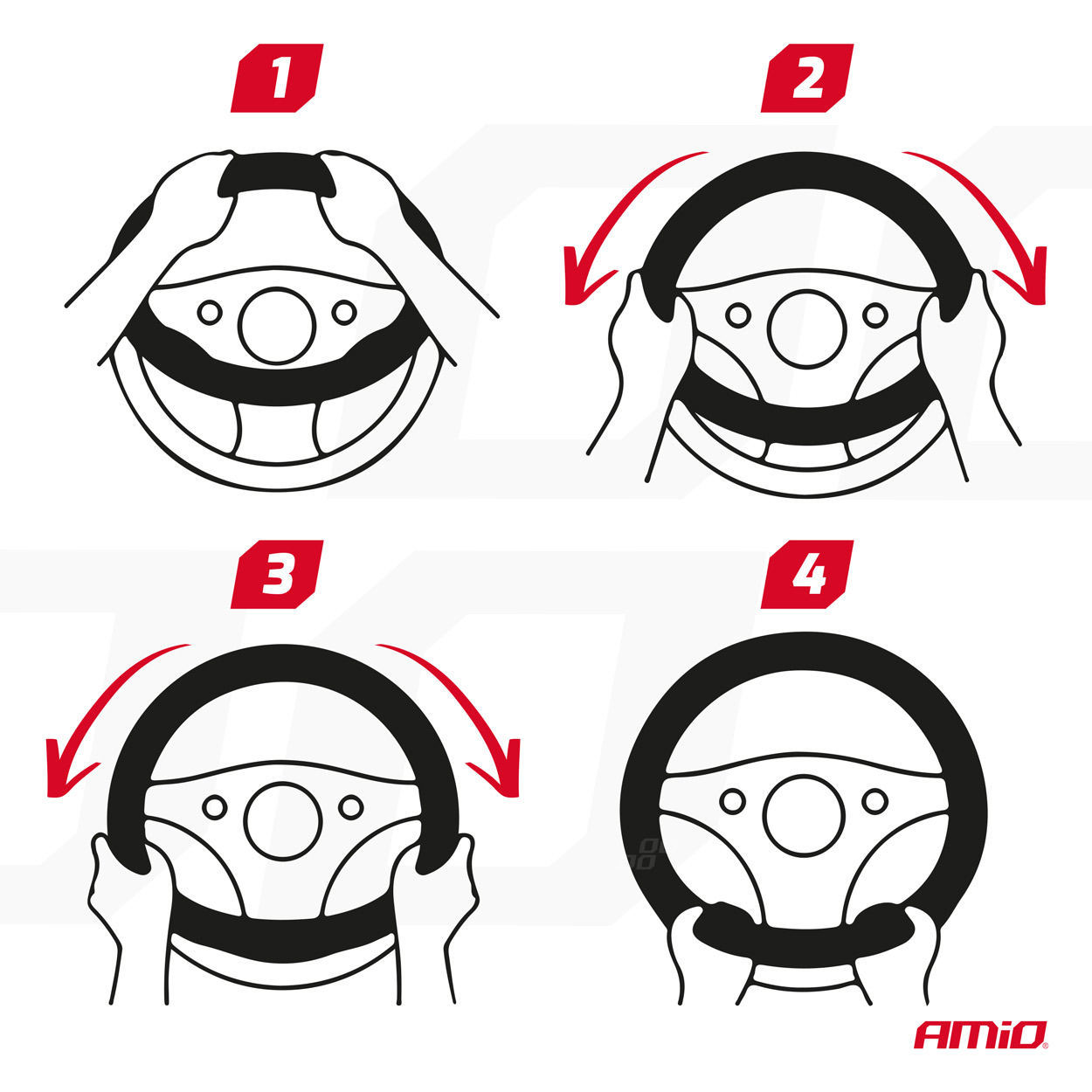 Poťah volantu SWC-44-M (37-39cm)