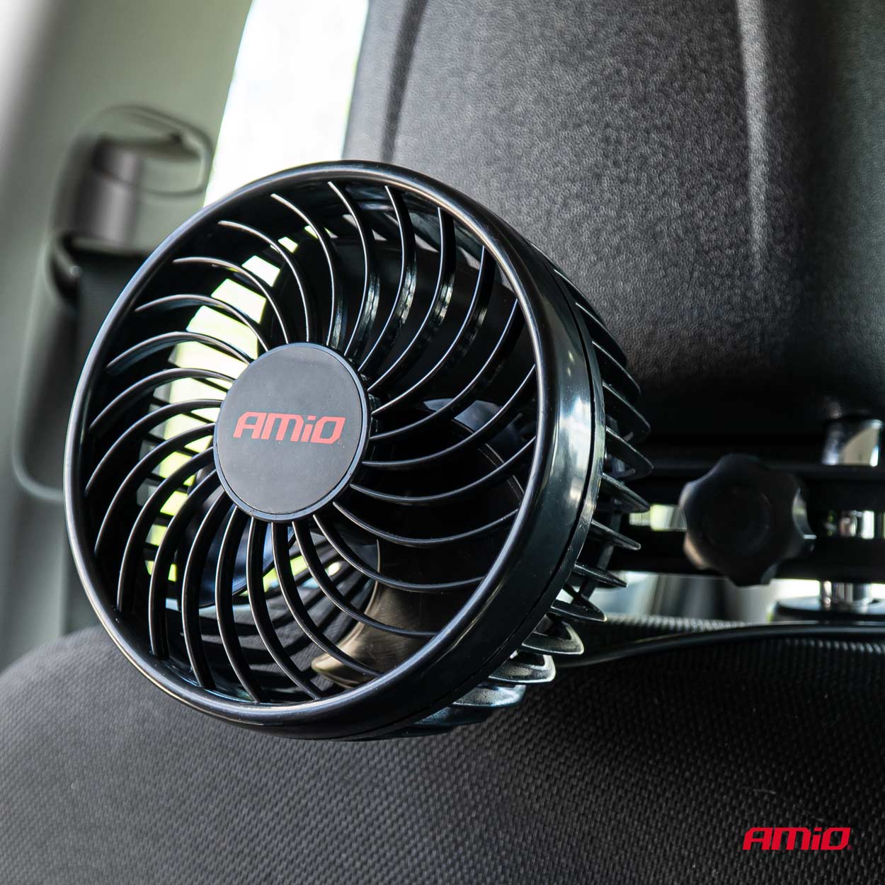 Ventilátor do auta pre opierku hlavy 4,5" 12V