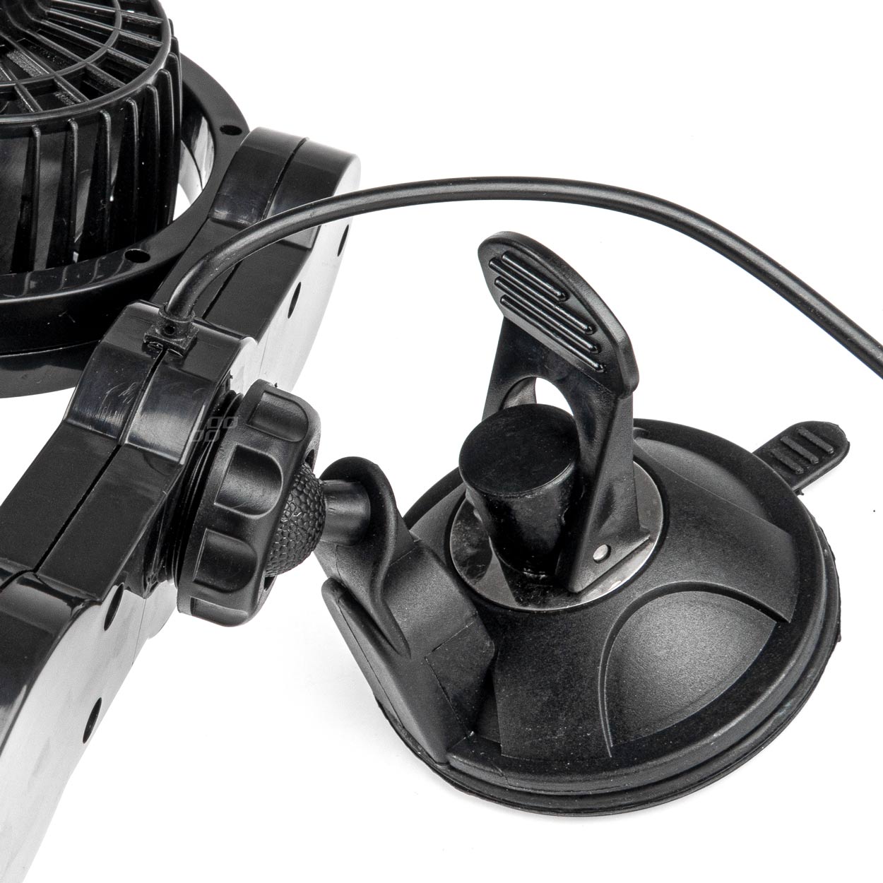Ventilátor do auta s prísavkou 2x4" 12V