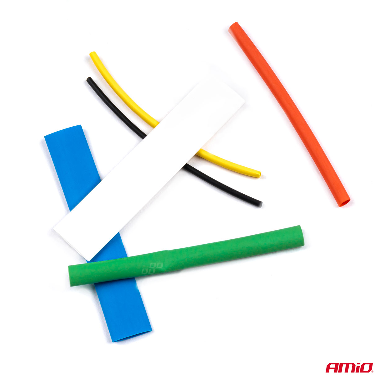 Sada teplom zmršťovacích bužírok 100ks farebných