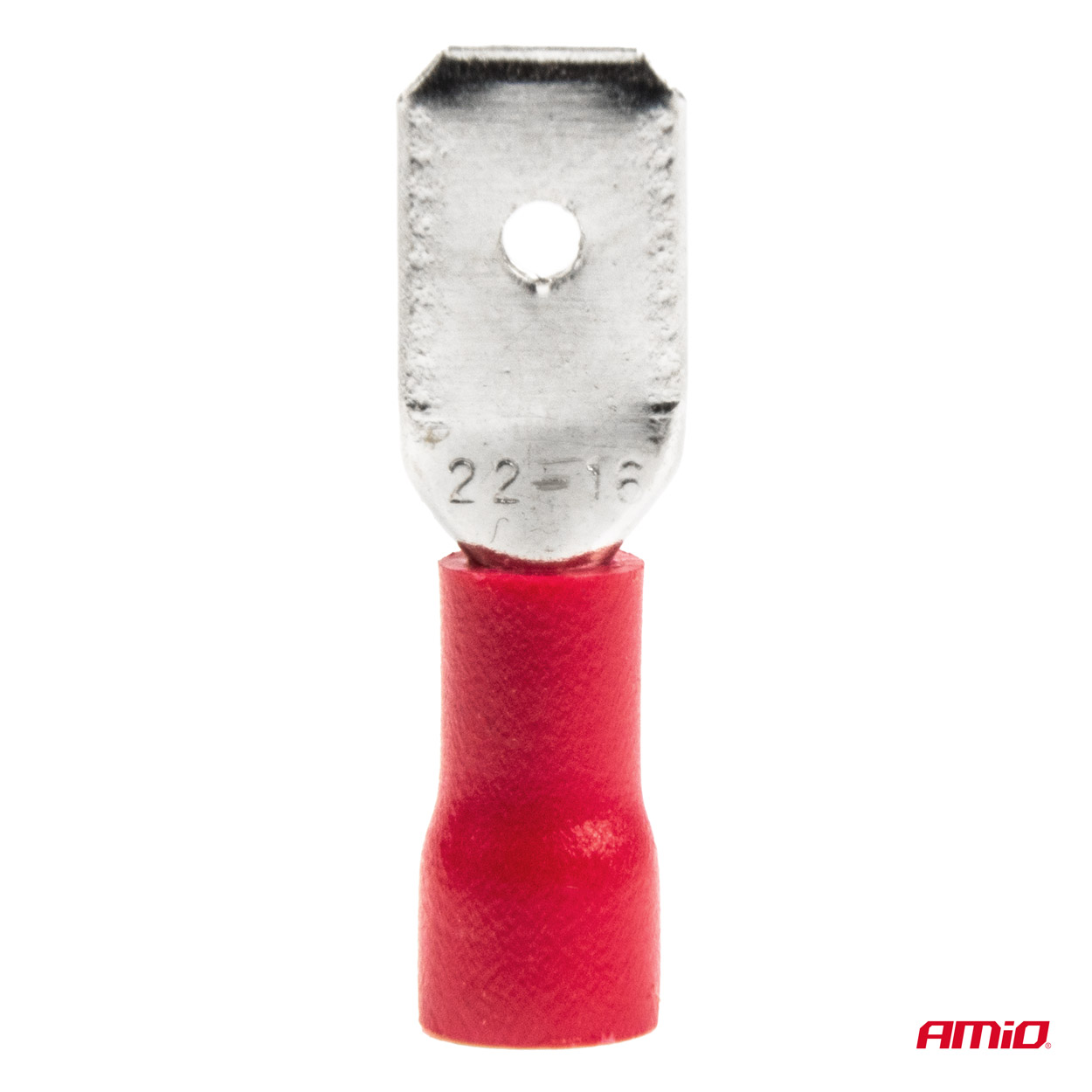 Sada elektrických konektorov 6.3mm 0.5-1.5mm2 10A 10 ks