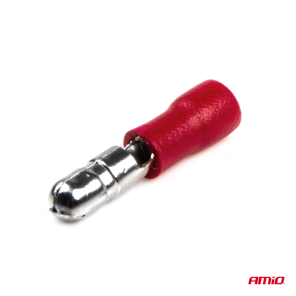 Elektrický konektor – kolík valcový 4mm 0.5-1.5mm2 10A 10 ks