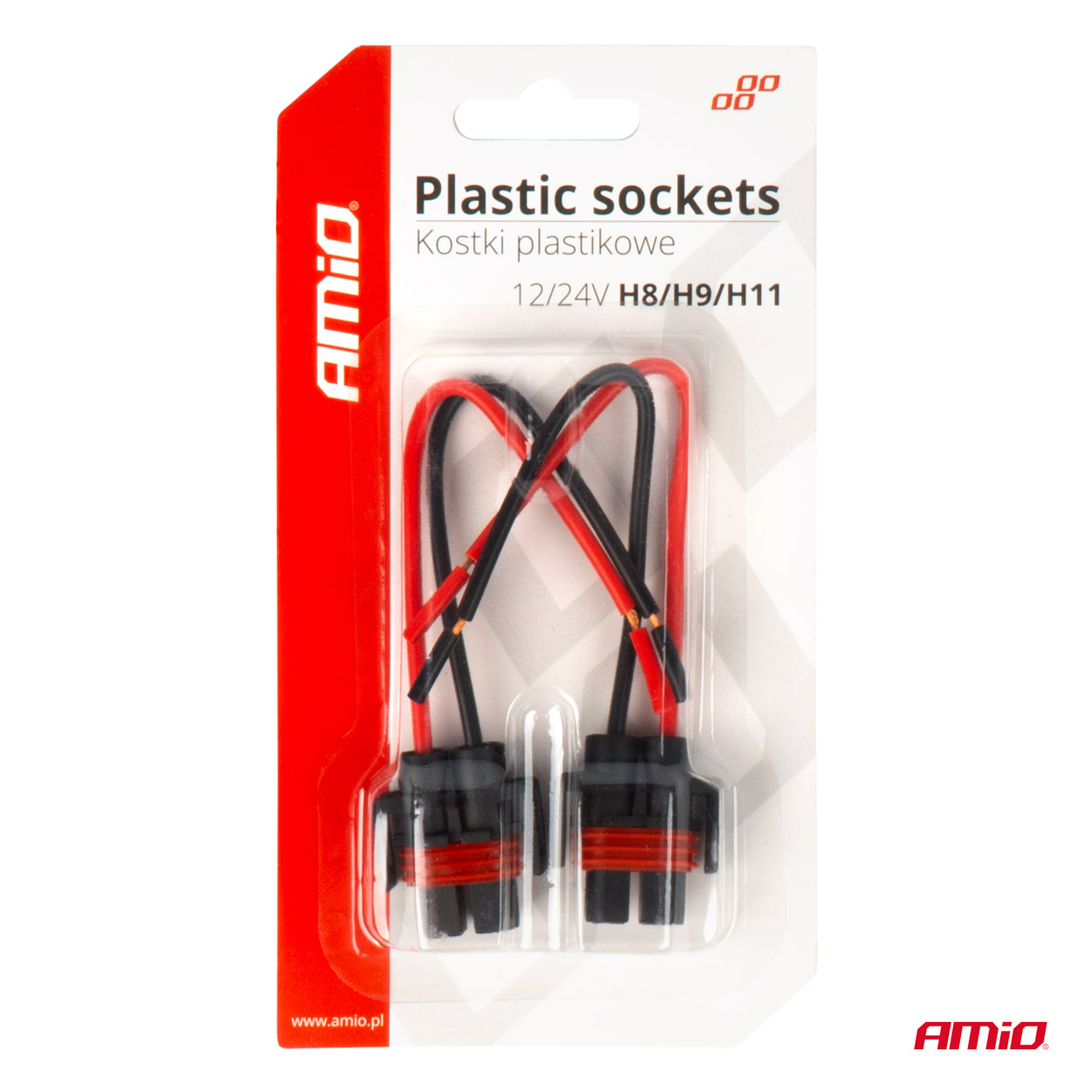 Keramické pätice 2 ks H8 H9 H11 AMIO