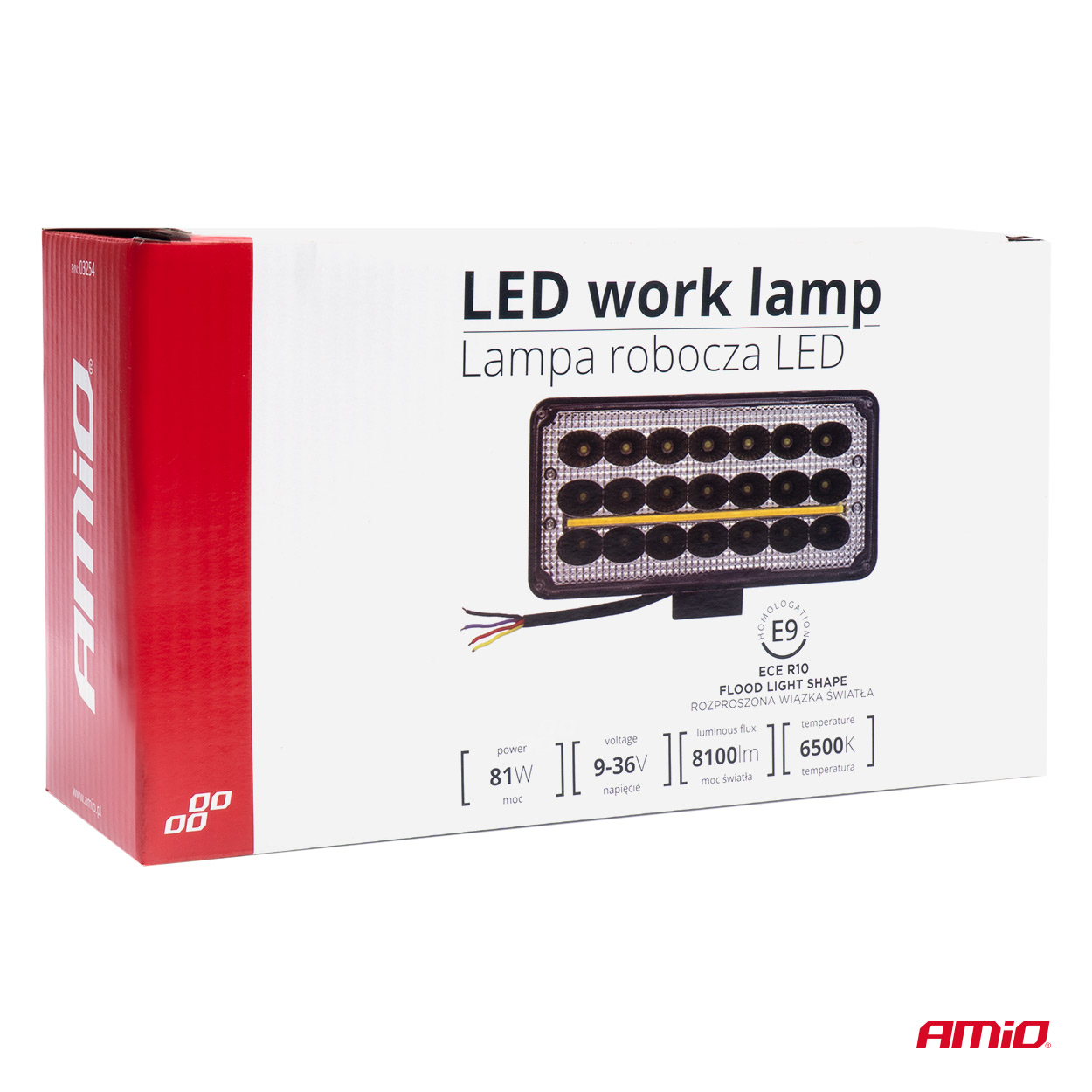 Pracovné LED svetlo AWL43 27 LED SPOT 9-36V
