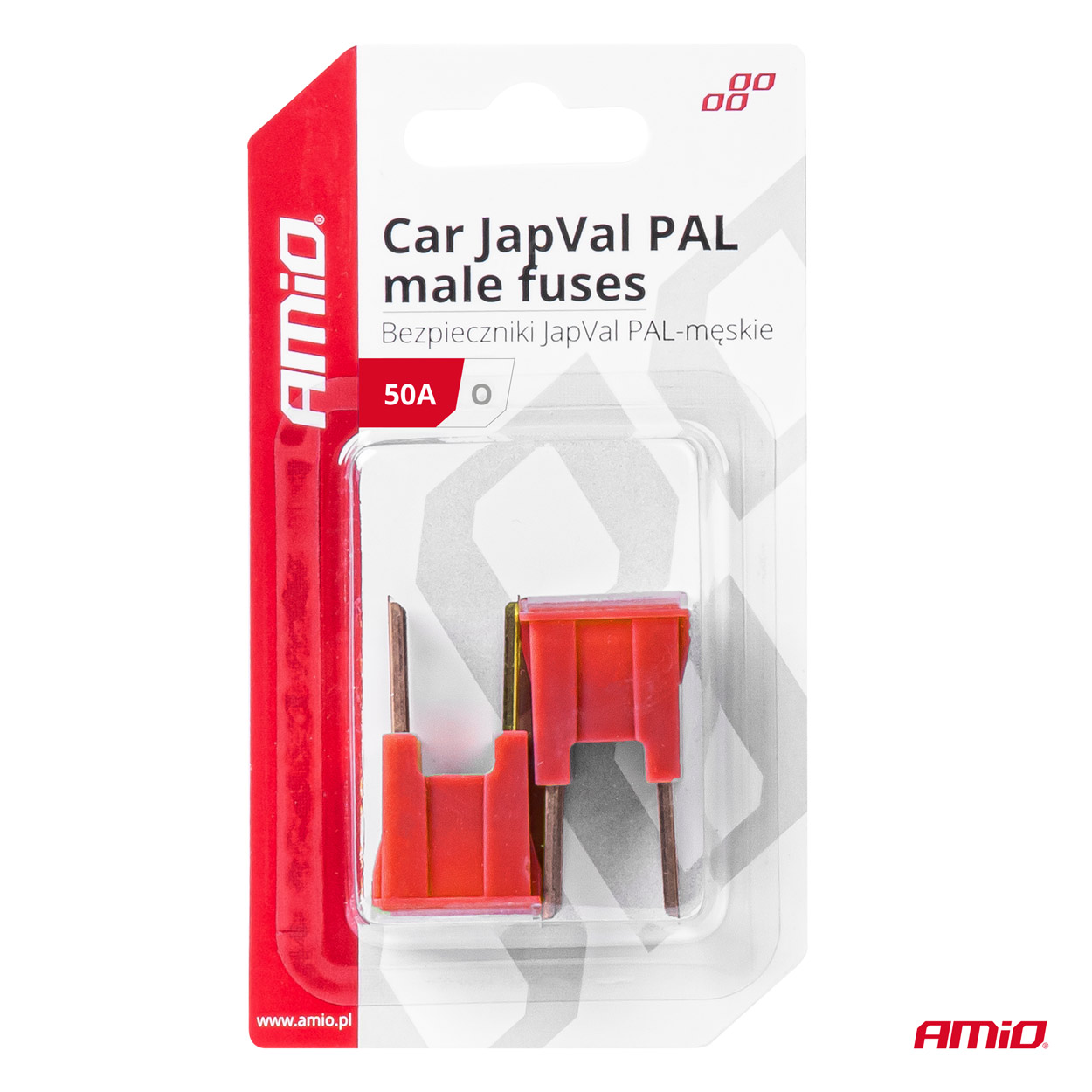 Poistky JAPVAL PAL O samec 50A AMIO-03399