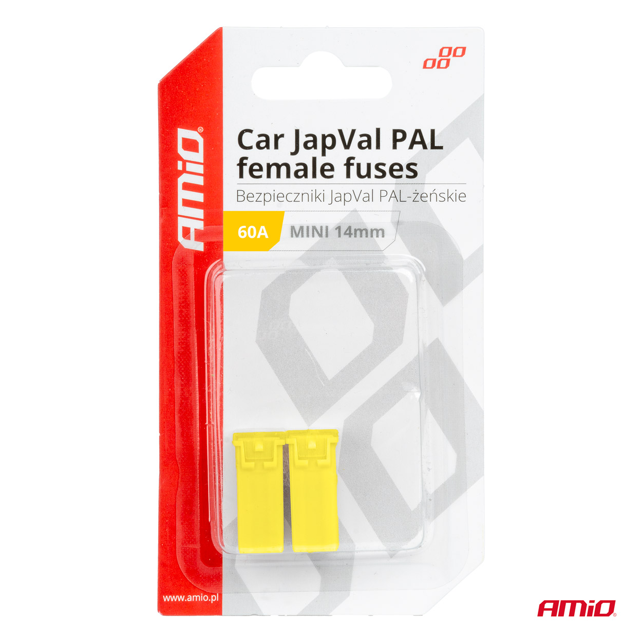 Poistky JAPVAL PAL samica 60A AMIO-03440
