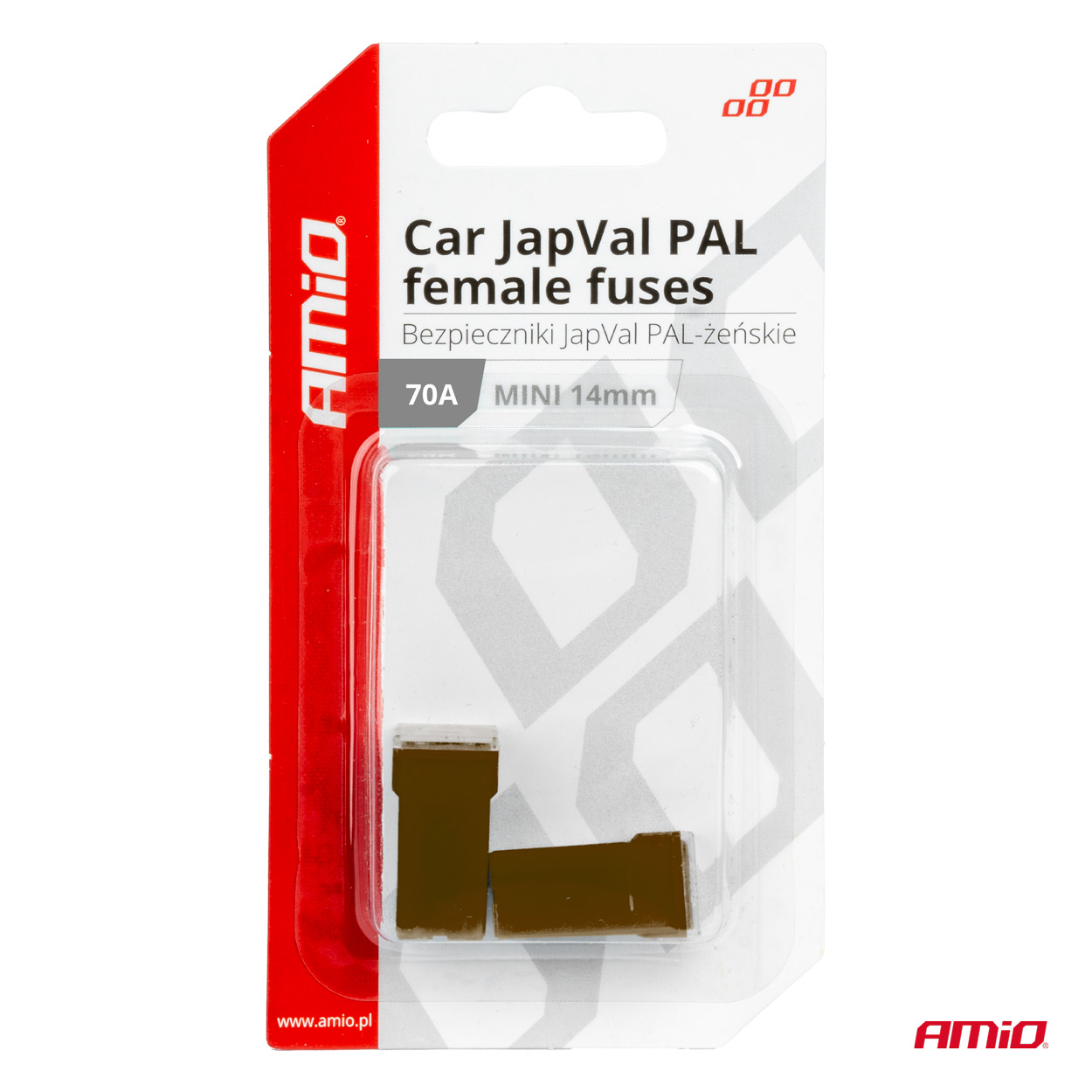 Poistky JAPVAL PAL samica 70A AMIO-03441