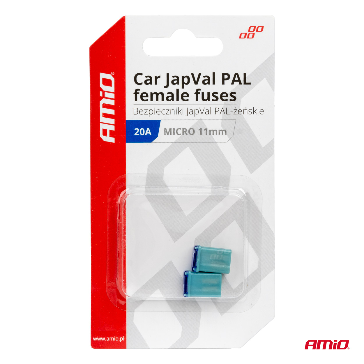 Poistky JAPVAL PAL samica 20A AMIO-03458