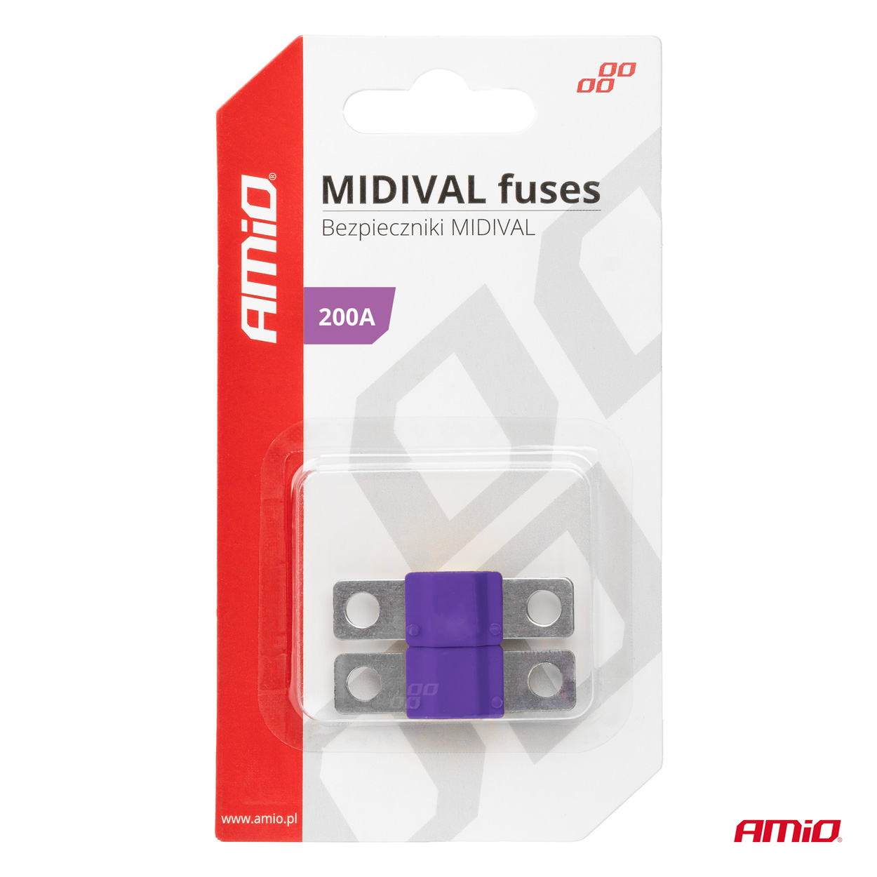 Poistky MIDIVAL 200A AMIO-03482