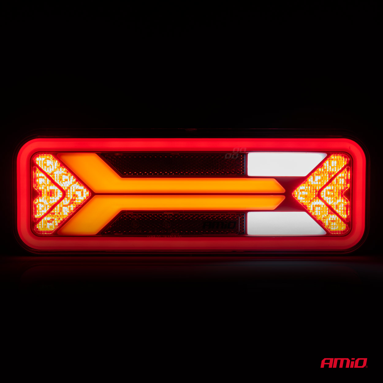 Svetlo zadné združené LED dynamické vľavo RCL-09-L AMIO-03575