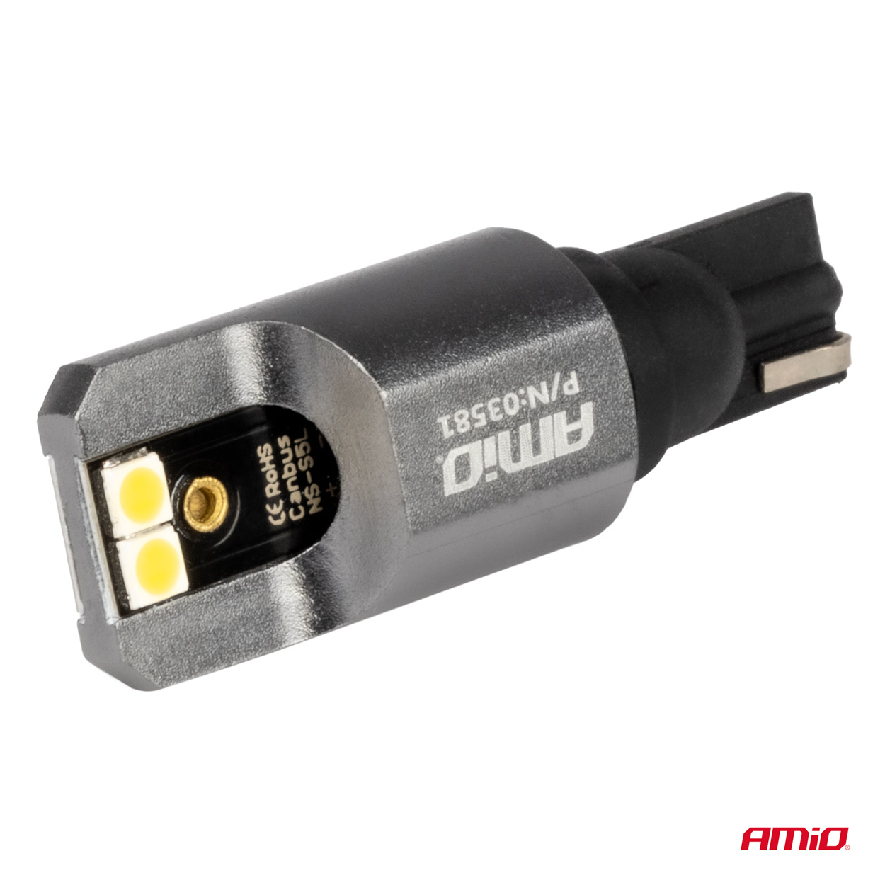 LED žiarovky FULL CANBUS PRO T15 W16W 4x3030 SMD Biela 12V/24V AMiO-03581