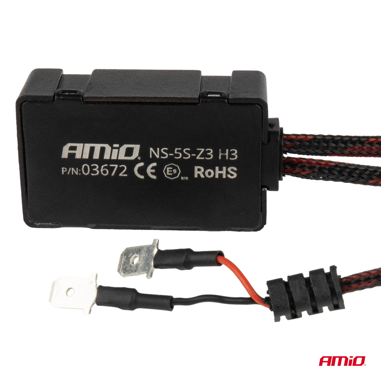 LED žiarovky hlavného svietenia HP Full Canbus H3 12V 24v 6500k AMIO-03672
