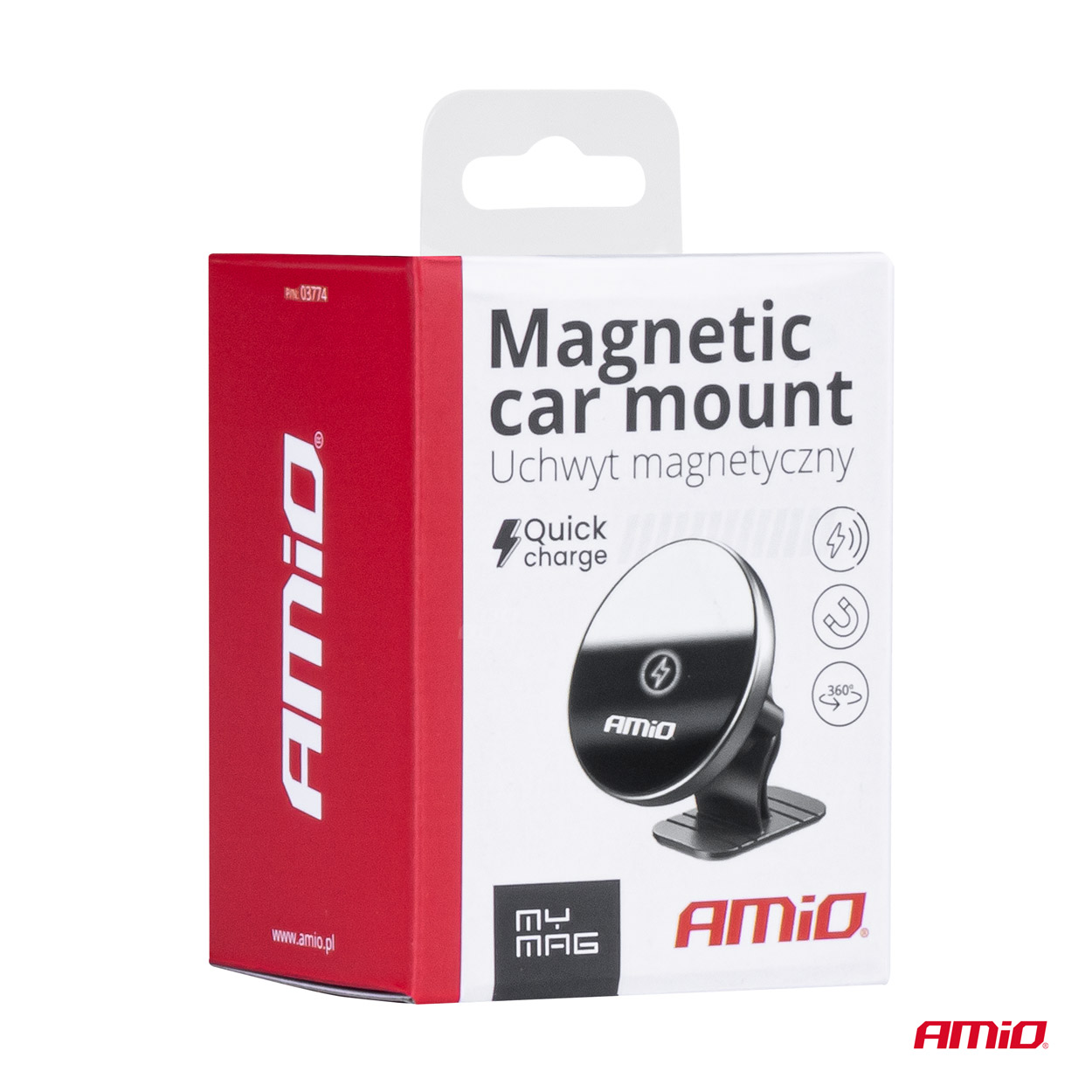 Magnetický držiak na telefón My Mag 15W AMIO-03774