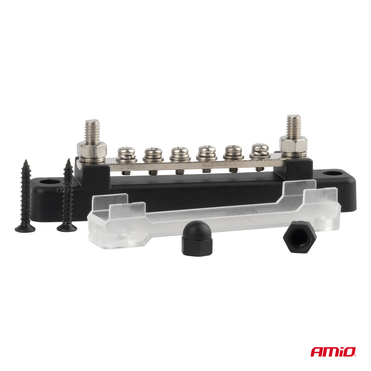 Mínusová prípojnica M6 12V - 48V 150A AMIO-03809